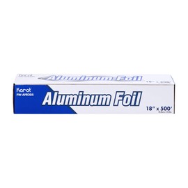 Karat FW-AFR205 18"x 500' Standard Aluminum Foil Roll, Silver