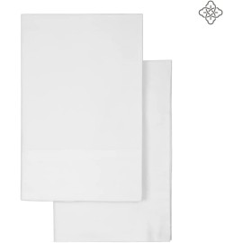 BIOWEAVES 100% Organic Cotton Pillow Cases 300 Thread Count Soft Sateen Weave