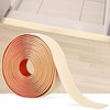 20Ft Floor Transition Strip Self Adhesive Vinyl Cover Floor Strip