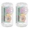 PATIKIL Inline Lamp Switch, 2pcs Rotary Dimmer LED Light Controller