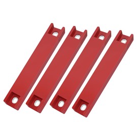 4 Pack Dealer Magnetic License Plate Holder, Premium Rubber Coated Protection Strong Magnetic License Plate Mount, Temporary Demo License Tag Holder for Car Dealer License Plate on Test Drives