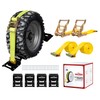 Wheel Chock Tie Down Kit (1,986lb Break Strength) Heavy Duty