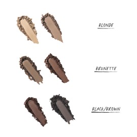Soft Brow Define & Fill Powder Duo, Includes Dual Ended Brush, Vegan and Cruelty Free (Brunette)