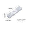 ABOOFAN 5Pcs Aluminium Alloy Timing Belt Clamp Mount Block for