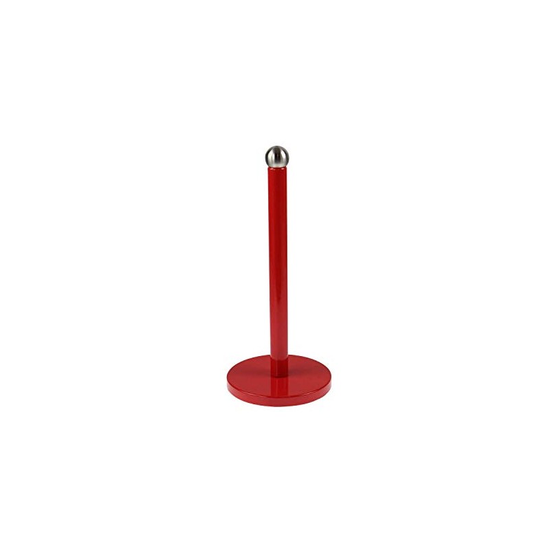 Royal Cuisine Kitchen Freestanding Red Metal Tissue Paper Roll Towel