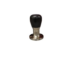 Rattleware Stainless Steel Round Tamper - Premium Ergonomic Grip, Perfect for Espresso Machines, Consistent Grounds Packing & Durable Design (58.3mm)