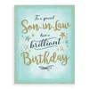 Piccadilly Greetings Modern Birthday Card Son In Law - 8