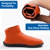 BIFOGOGE Waterproof Shoe Covers Reusable Foldable Non-Slip Rain Shoe Covers