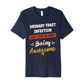Mens Urinary Tract Infection Awareness Disease Fighter Warrior Premium T-Shirt