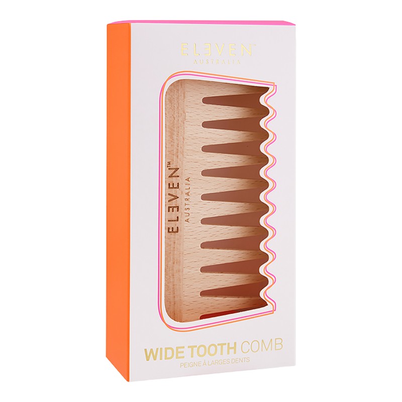 ELEVEN Australia Wooden Wide Tooth Comb