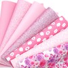 CraftsFabrics 7pcs/Set A4 (21cm x 30cm /8" x 12") Pink