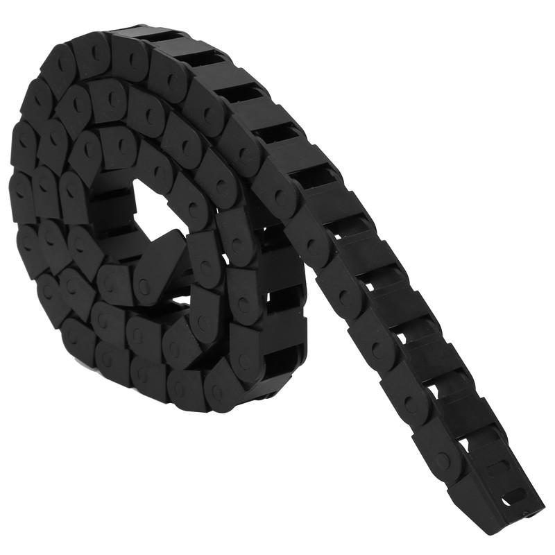 2Pcs Nylon Wire Energy Chain Drag Cable Flexible Towline Carrier