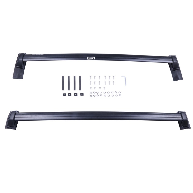 AUT Cross Bar For 2003-2011 Honda Element Black Roof Rack