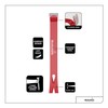 Hultafors 827023 108MINI 7.5-inch Steel Mini Wrecking Bar
