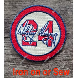Cream Whitey Herzog Patch St. Louis Cardinals Memorial Baseball Jersey Patch 24