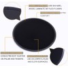 QHFlashbuy Sliding discs, pack of 2 sliders, fitness sliding discs,