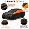 Waterproof Car Cover for Outdoor Parking – Full-Body 190T Vehicle