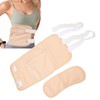 Waist Neck Castor Oil Wrap Reusable Washable Leakage Proof Soft
