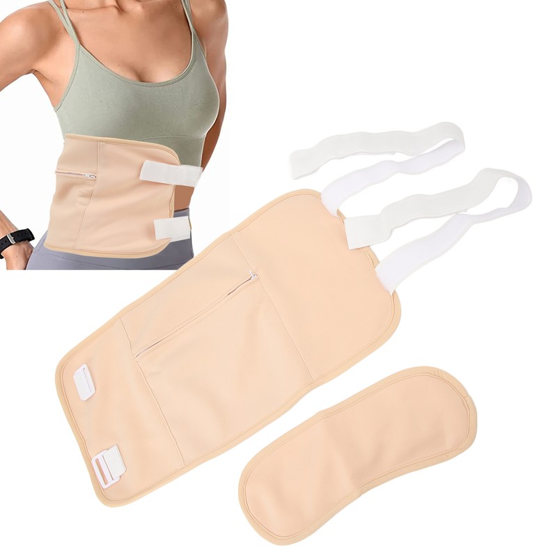 Waist Neck Castor Oil Wrap Reusable Washable Leakage Proof Soft