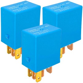 3-Pack G8HN-1C4T-RH Relay 38502-MCS-G01 - SPDT 30A 12VDC 5-Pin Automotive Micro Relay - Compatible with Honda, Toyota, Ford (Civic, Camry, F-150) - Fixes P0113/P0627 Codes
