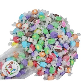 FirstChoiceCandy All Flavor Saltwater Taffy (Assorted, 1 Pound (Pack of 1))