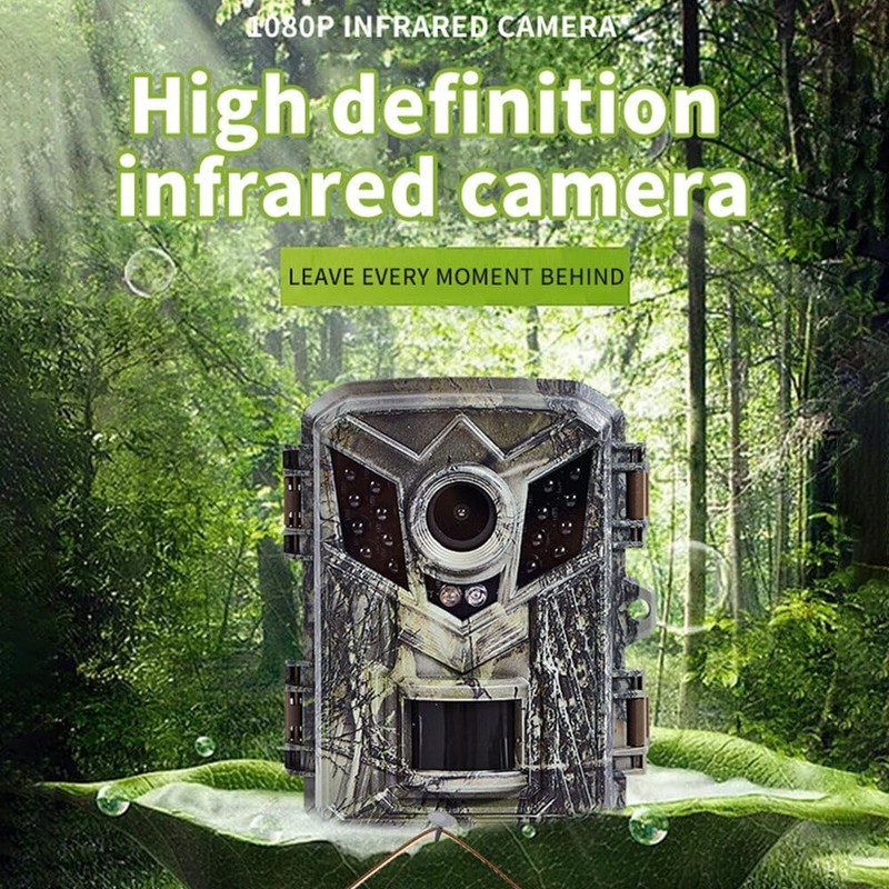 Rofawee Trail Cameras 16MP 1080P, IP66 Waterproof Night Vision Trail