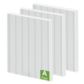 3 Pack 115115 Replacement Filter A Size 21 - Compatible with Winix PlasmaWave Air Purifier C535 5300 5300-2 6300 6300-2 P300 AM90 C909 9800，C535 Filter A