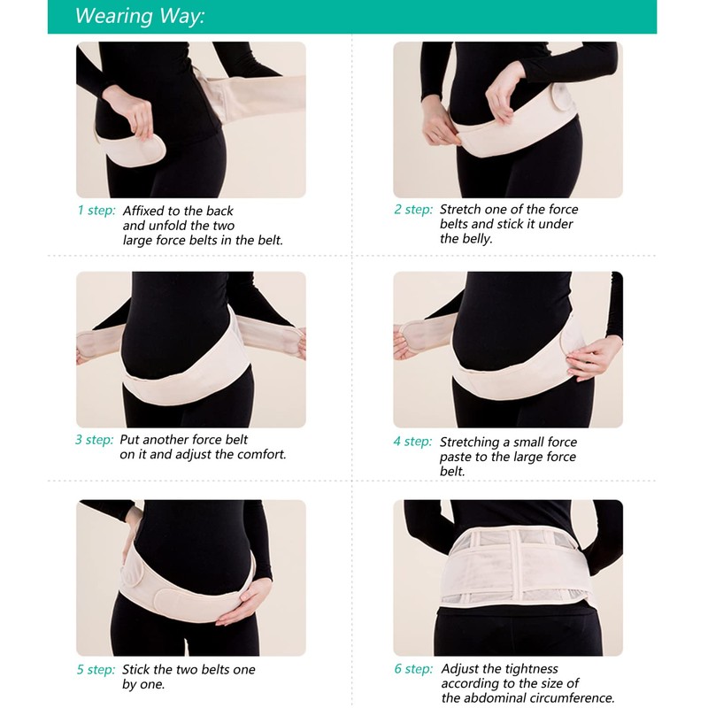 SOLO ACTFIT Pregnancy Belt, Belly Band, Belly Belt, Pregnancy Belt,