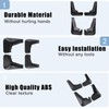 Mud Flaps Compatible with Crosstrek 2023 2024, 4pcs Splash Guard
