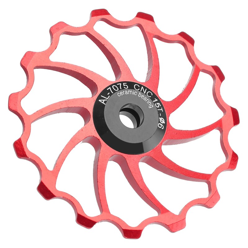 MEIJUN Rear Derailleur Guide Pulley Wheel 15T Ceramic Bearing for