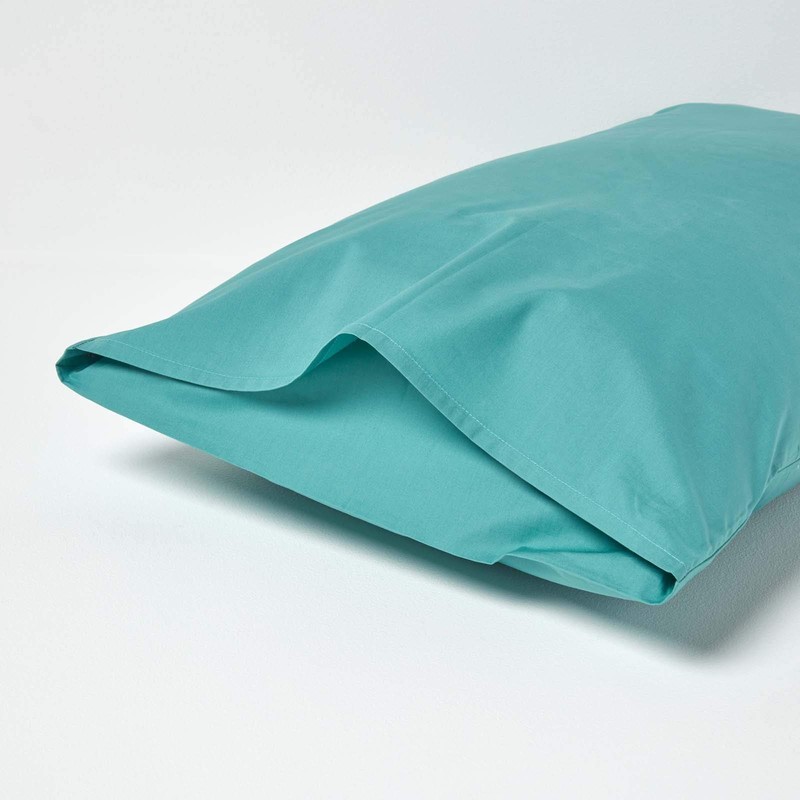 Homescapes Side Sleeper Cushion Cover 100% Egyptian Cotton 200 Thread