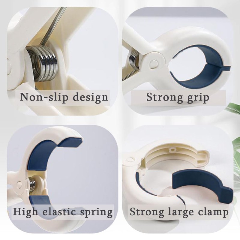 Towel Clips Beach Towel Pegs Set of 8 Packs Large