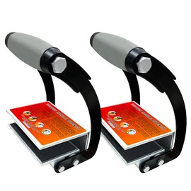 SENKEYFE Mental Panel Carrier Lifting Tool-Plywood Carrying Tool,Drywall Carrier Synthetic Cement Board with 0-1 Inch Grip Range,Save Effort Wear Resistant Gripper Clamp Tool for Wood(2 Pack), SENPC2