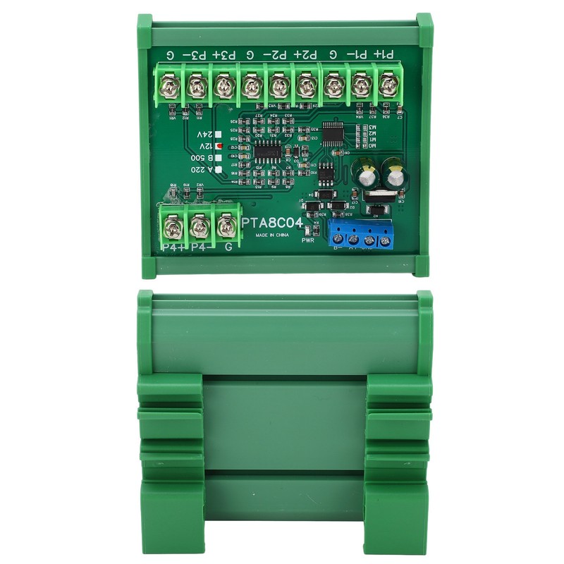 Temperature Sensor Module Resistance Collection PT100 RTD RS485 with Guide