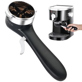Espresso Coffee Machine Cleaning Brush, 360° Cleaning Push-Up Coffee Maker Brush, Espresso Machine Brush Coffee Cleaning Tool for 51mm Coffee Machine Grouphead - Barista, Home, Kitchen