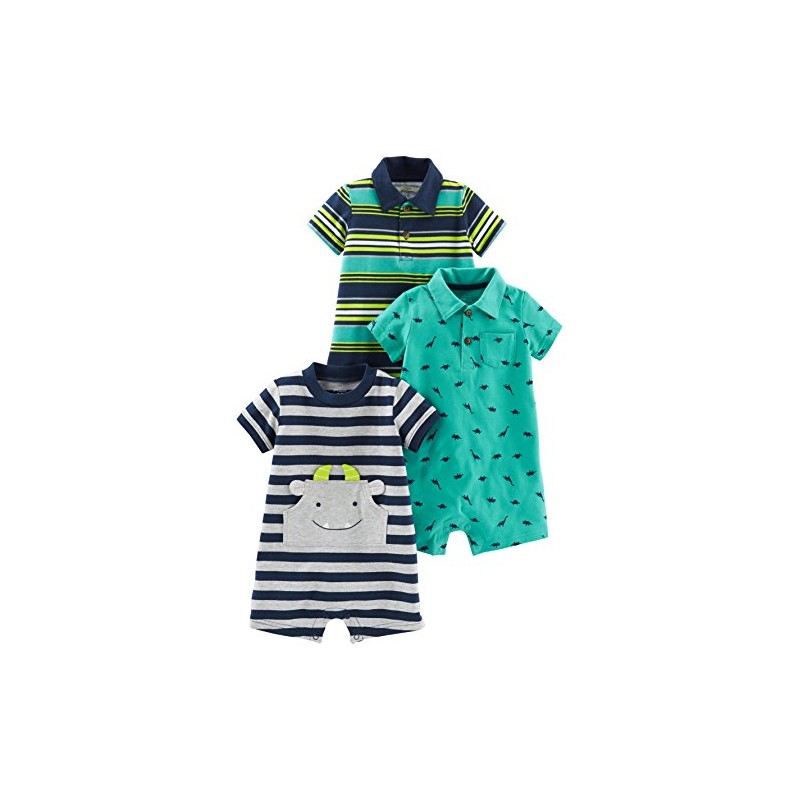 Simple Joys by Carter's - Mamelucos para bebé, paquete de