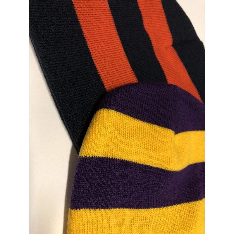 COUVER Gorro de invierno de punto a rayas con o