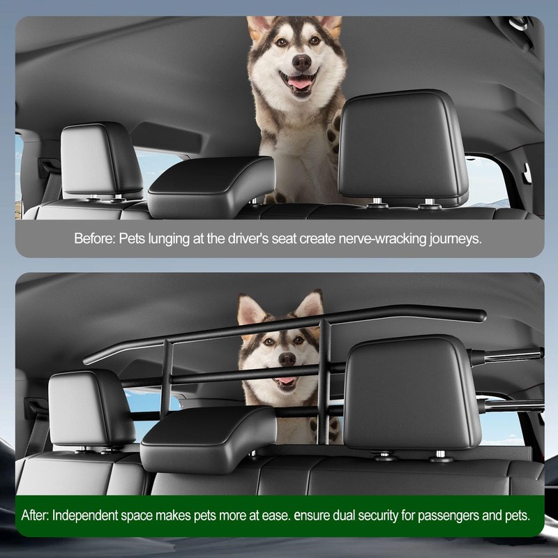 xipoqix Dog Car Barrier Compatible with 2025 Toyota 4Runner Trunk