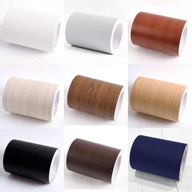 Interior Molding Sheet Film Collection (13 Types) 10cm x 10m DC-BMD-10D Premium Squeegee Included Dark Brown-223
