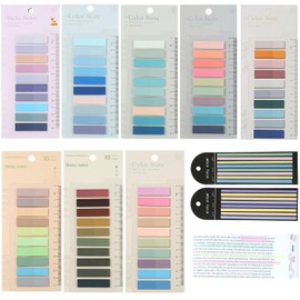 Pestañas De índice Adhesivas，1920 Piezas Etiquetas Adhesivas，adecuadas para escritura, lectura, archivado de documentos, notas y etiquetas,Page Tabs for Office, School (100 colores)