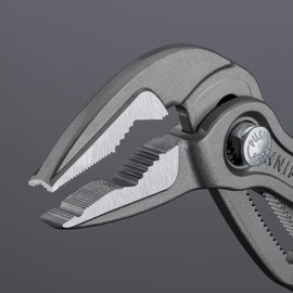 KNIPEX 8751250 SBA Cobra Extra Slim Pliers, Red