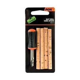 Fox NEW Edges Carp Fishing Tools - Bait Drill and Corks - 6mm
