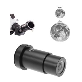 SG Store 5 x Barlow Lens 1.25 Inch Full Metal Multiple Coating with M42 Thread and FMC Green Film Aluminium Alloy for Astronomy Telescope Eyepieces