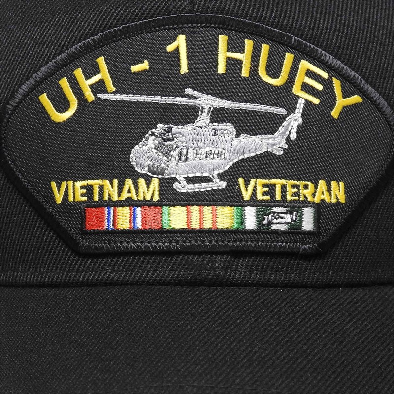 Vietnam Veteran Hat with Ribbon Da Nang Special Edition Black