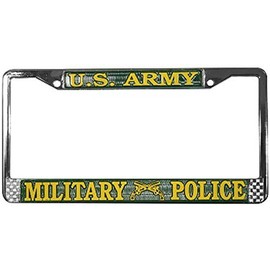 License Plate Frame - Military Police