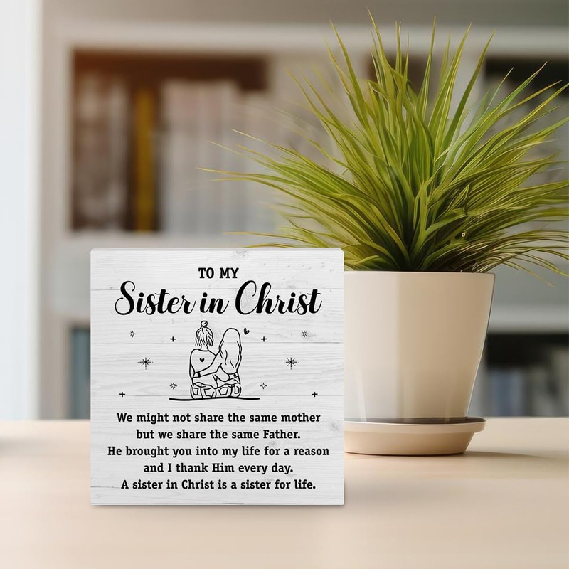 Christian Sisters Gifts from Sister To My Sister In Christ