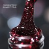 Xeijayi 1pc Sparkling Red Rhinestone Gel Nail Polish Me105 Red