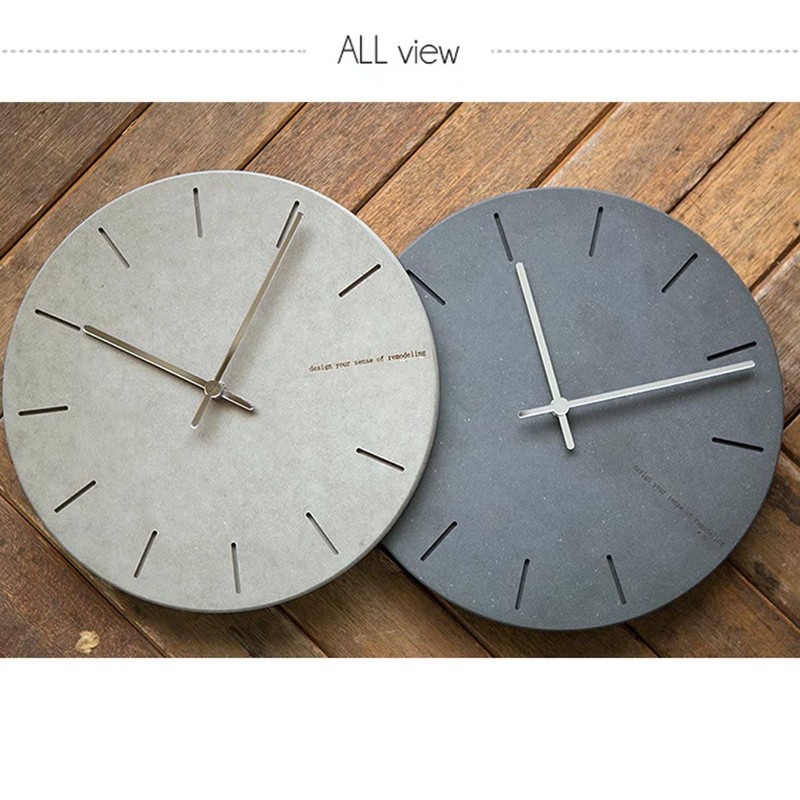HIMENO Wall Clock, Wall Clock, Wall Clock, Nordic, Silent, Noiseless,
