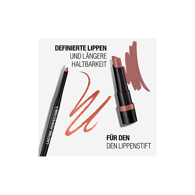 Manhattan Lasting Perfection Lip Liner Colour 18 Rose Addiction Long