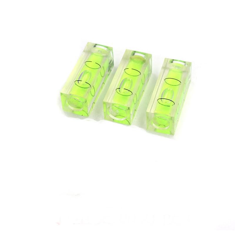 zalati Spirit Level 10pcs Square Bubble Level Mini for Instrument